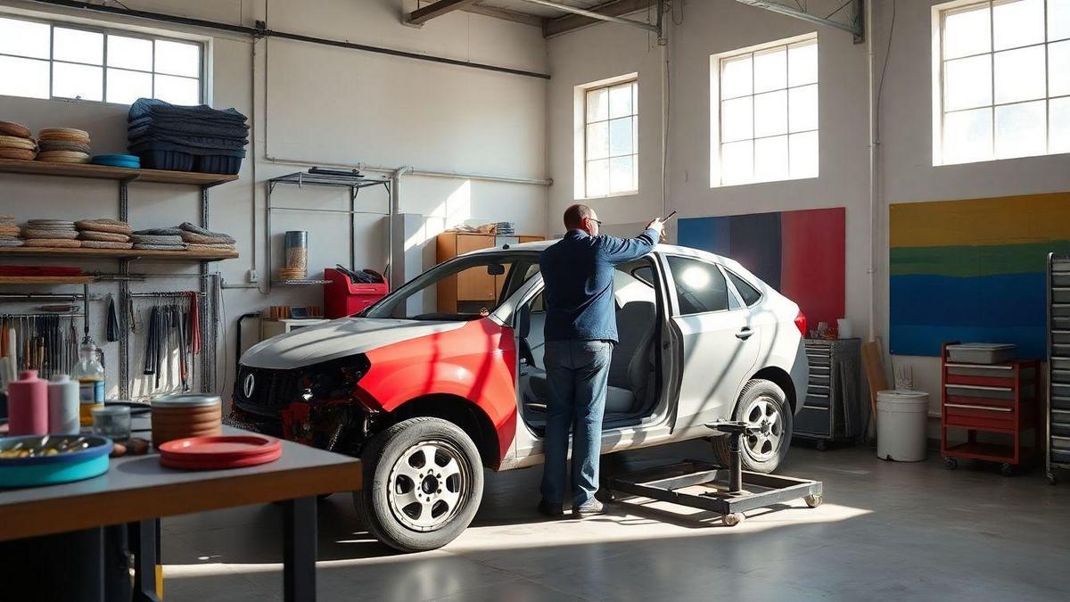 Casos especiais de funilaria e pintura