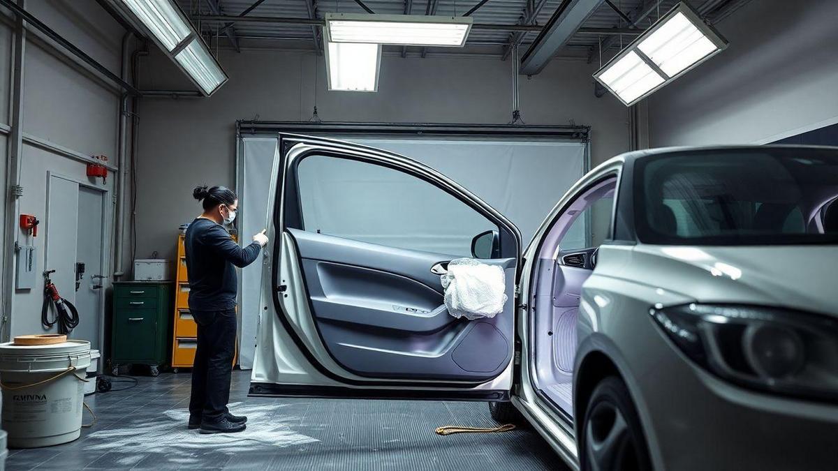 O que influencia o custo da funilaria e pintura de uma porta