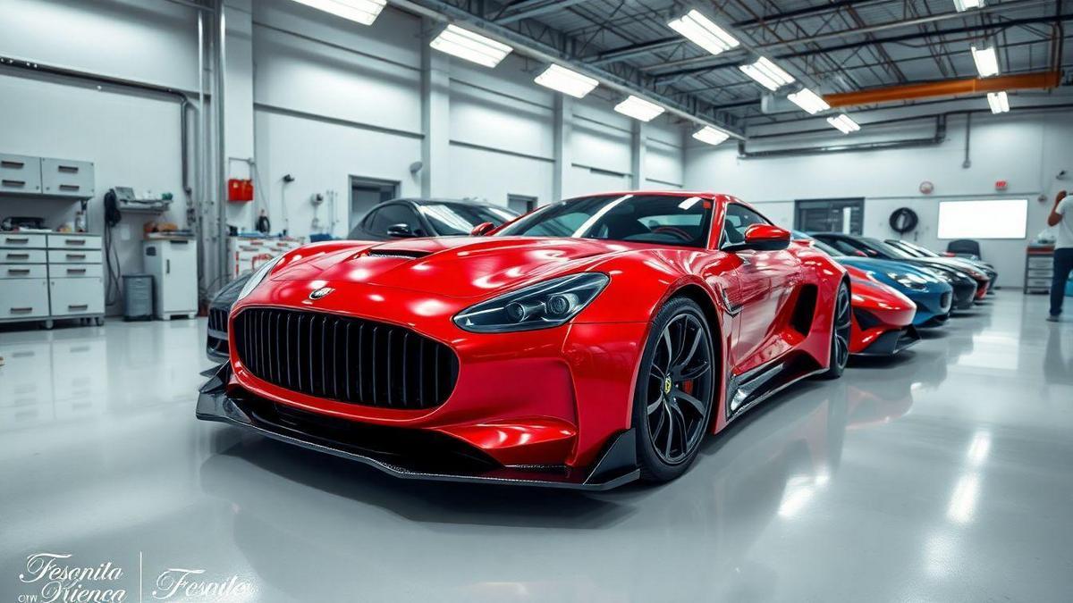 Importância da Funilaria e Pintura de Carros Esportivos
